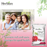 HERBION pastilles cerise sans gluten, adapté à un mode de vie sain.