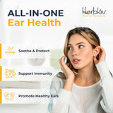 Herblov gouttes oreille-applicateur—application douce et précise pour toute la famille.