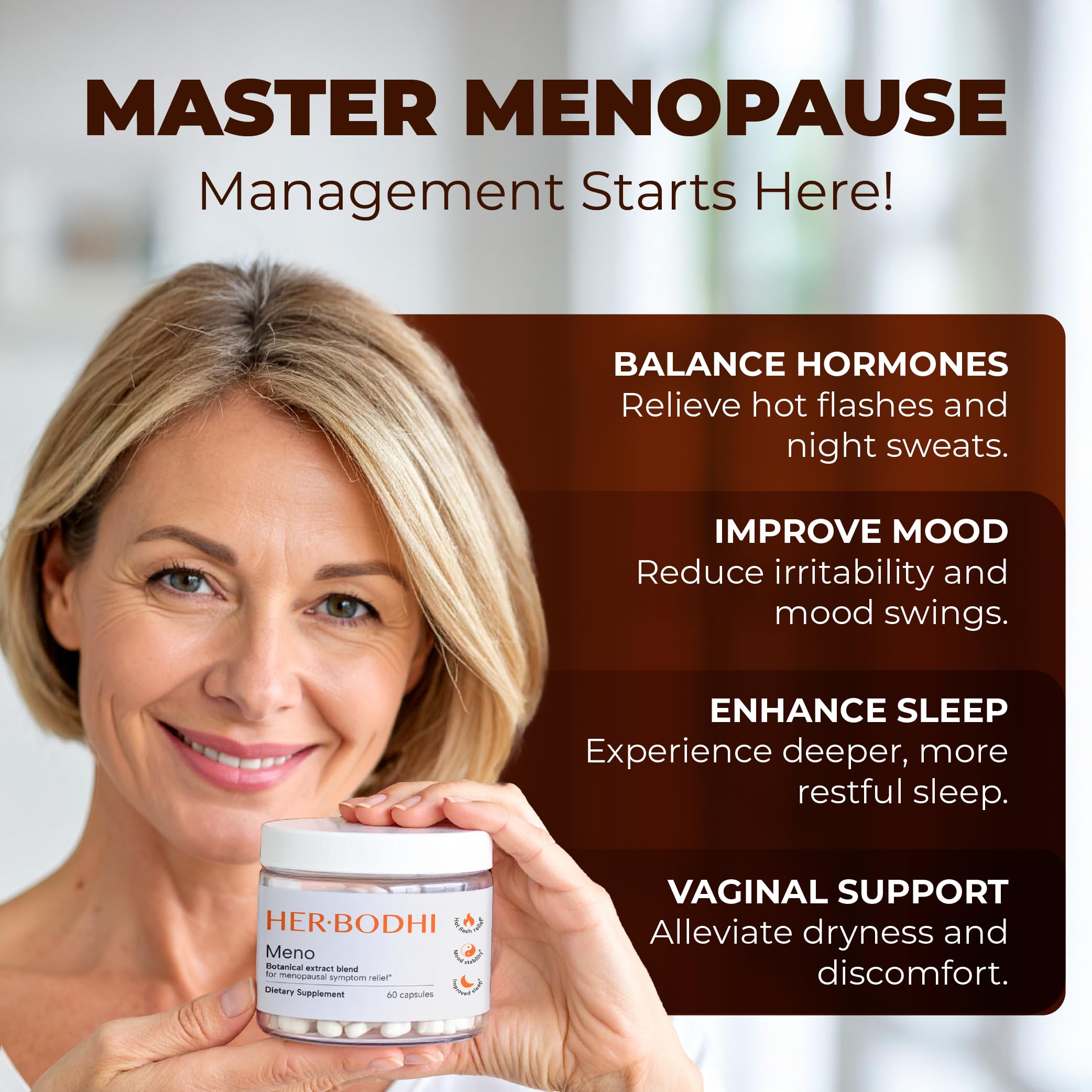 Her Bodhi MENO – emballage clair montrant le lot de trois bouteilles.