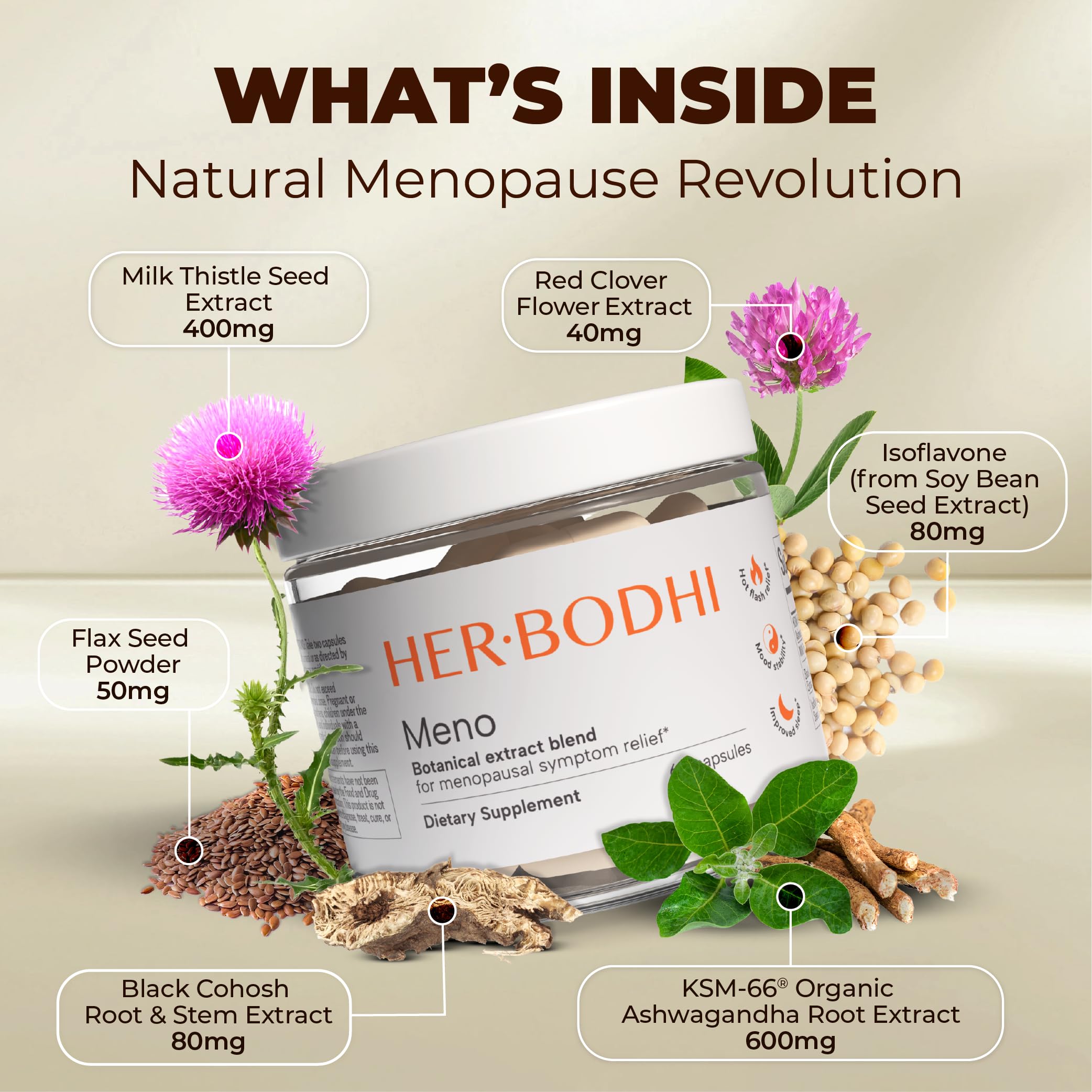 Her Bodhi MENO – carton visible, confiance lors de l'achat.