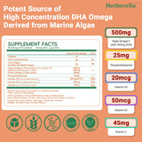 Gommes Oméga-3 Herbovella – gommes orange au goût agréable pour l’ingestion régulière.