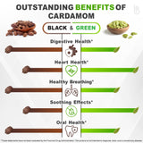 Herbpy Cardamome noire : graines riches en arômes pour accompagner vos repas.