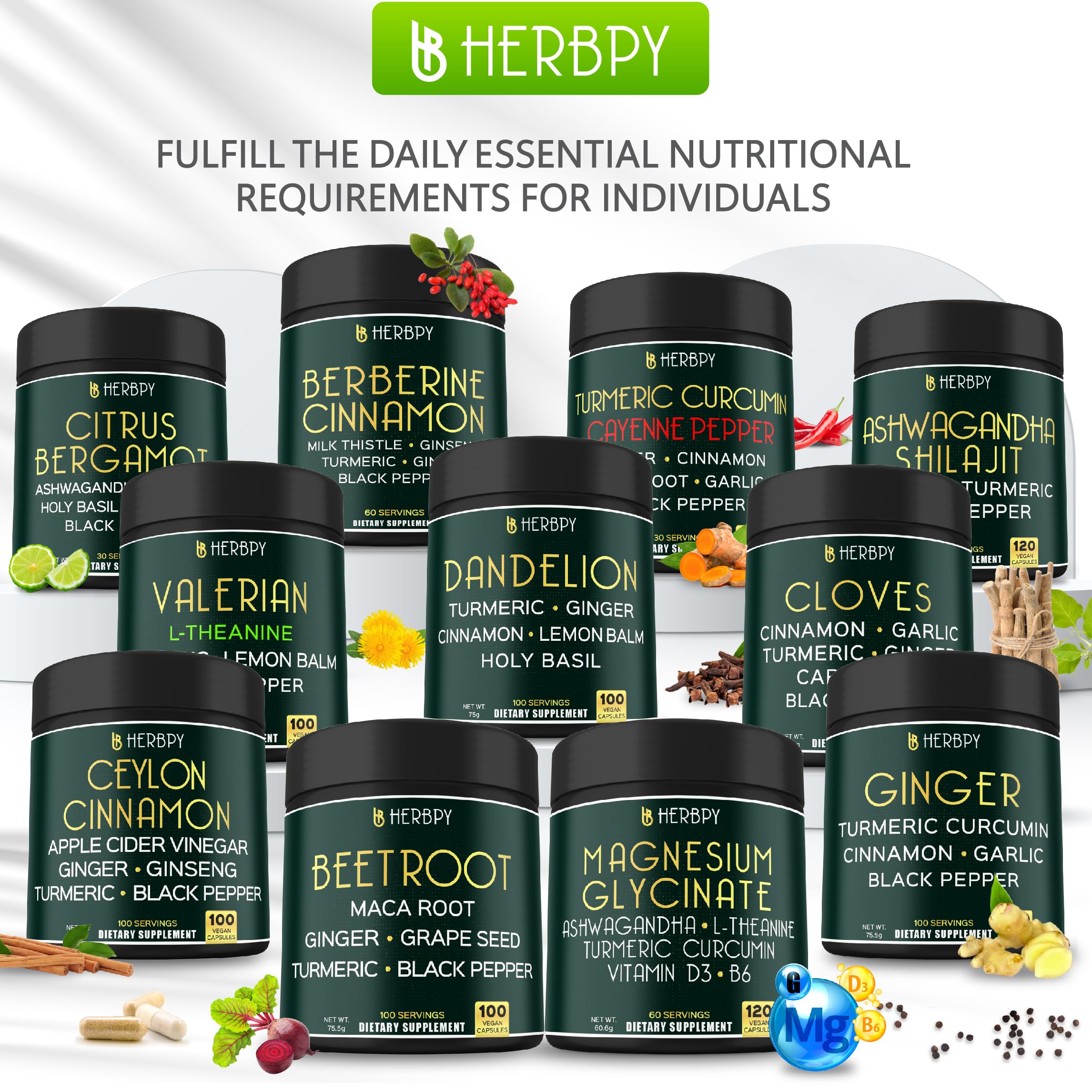 Herbpy Utilisation quotidienne : capsules faciles à intégrer à votre routine bien-être.