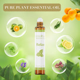 HERBROMAS Relaxation Roll-On, format voyage pratique pour votre routine aromathérapie.