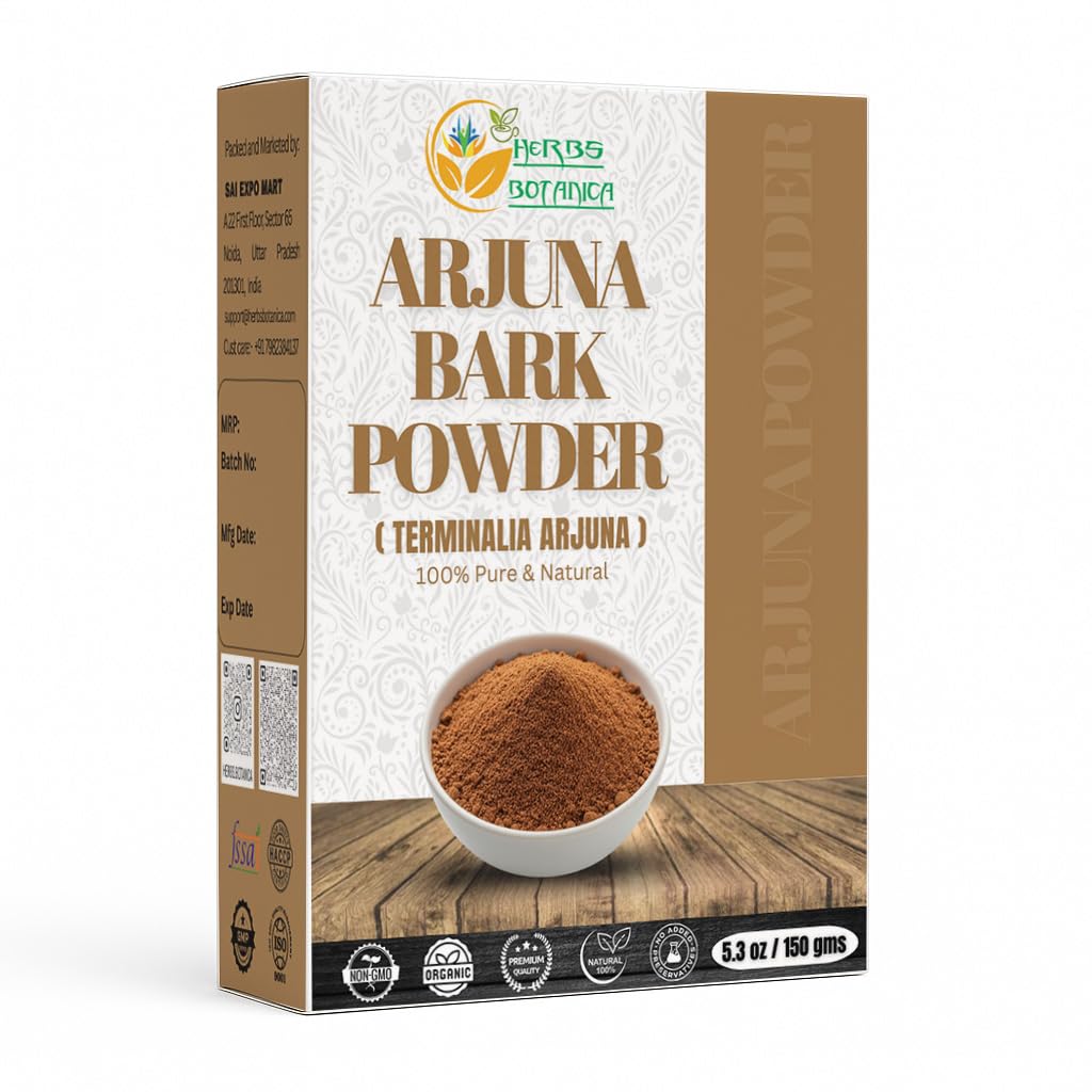 Herbs Botanica Arjuna – poudre d'écorce pour infusion et bien-être