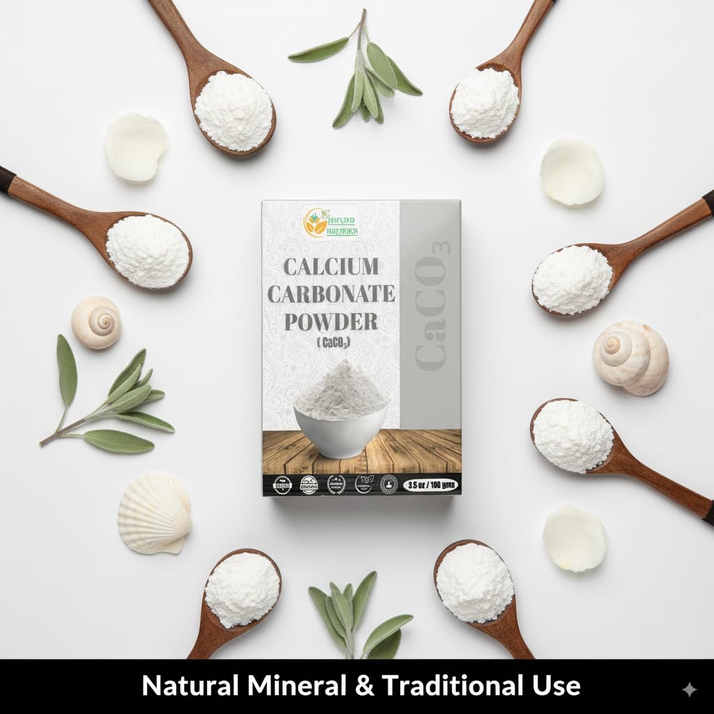 Herbs Botanica Calcium Carbonate, stabilise le pH lors de préparations culinaires.