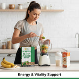 Herbes Botanica Moringa smoothie-verre : parfait dans un smoothie rafraîchissant.