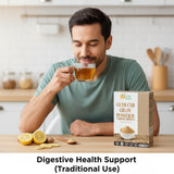 Guduchi Poudre par Herbs Botanica peut accompagner une digestion plus légère.