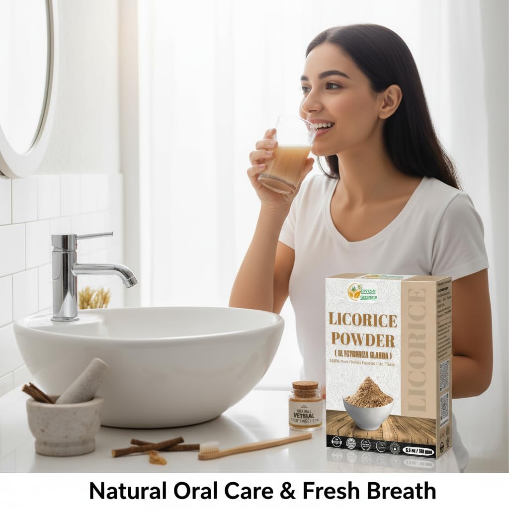 Herbs Botanica poudre réglisse, dosage adapté pour recettes botaniques quotidiennes.