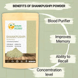 Herbs Botanica Poudre Shankhpushpi soin de la peau après soleil.