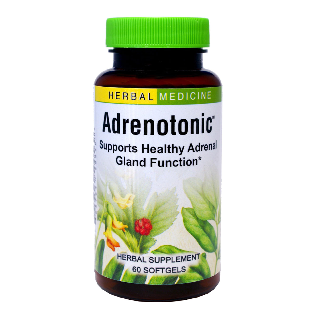 Herbs Etc. Adrenotonic - capsules faciles à avaler pour l'énergie quotidienne