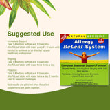 Herbs Etc. Allergy ReLeaf System – utilisation quotidienne recommandée pour le soutien respiratoire