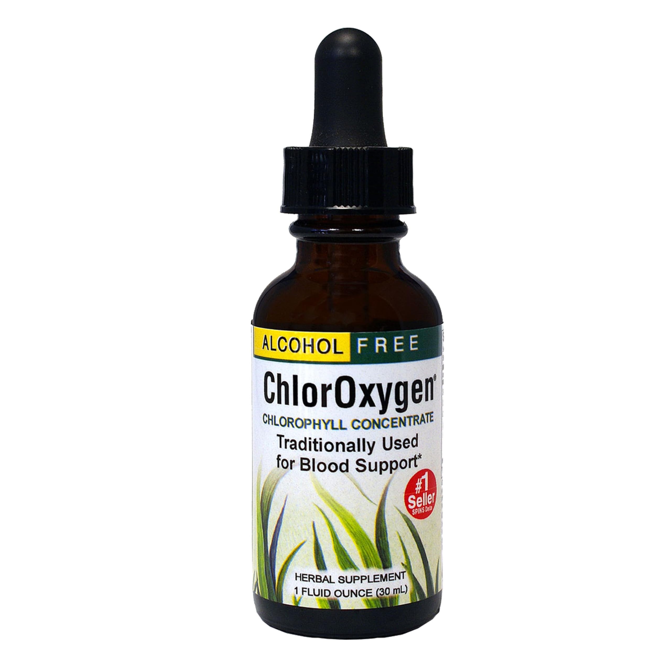 Herbs Etc. ChlorOxygen – bouteille de chlorophylle pour énergie naturelle