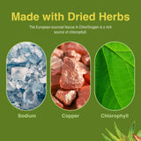 Herbs Etc. ChlorOxygen utilisation en gouttes pour soutenir une routine active