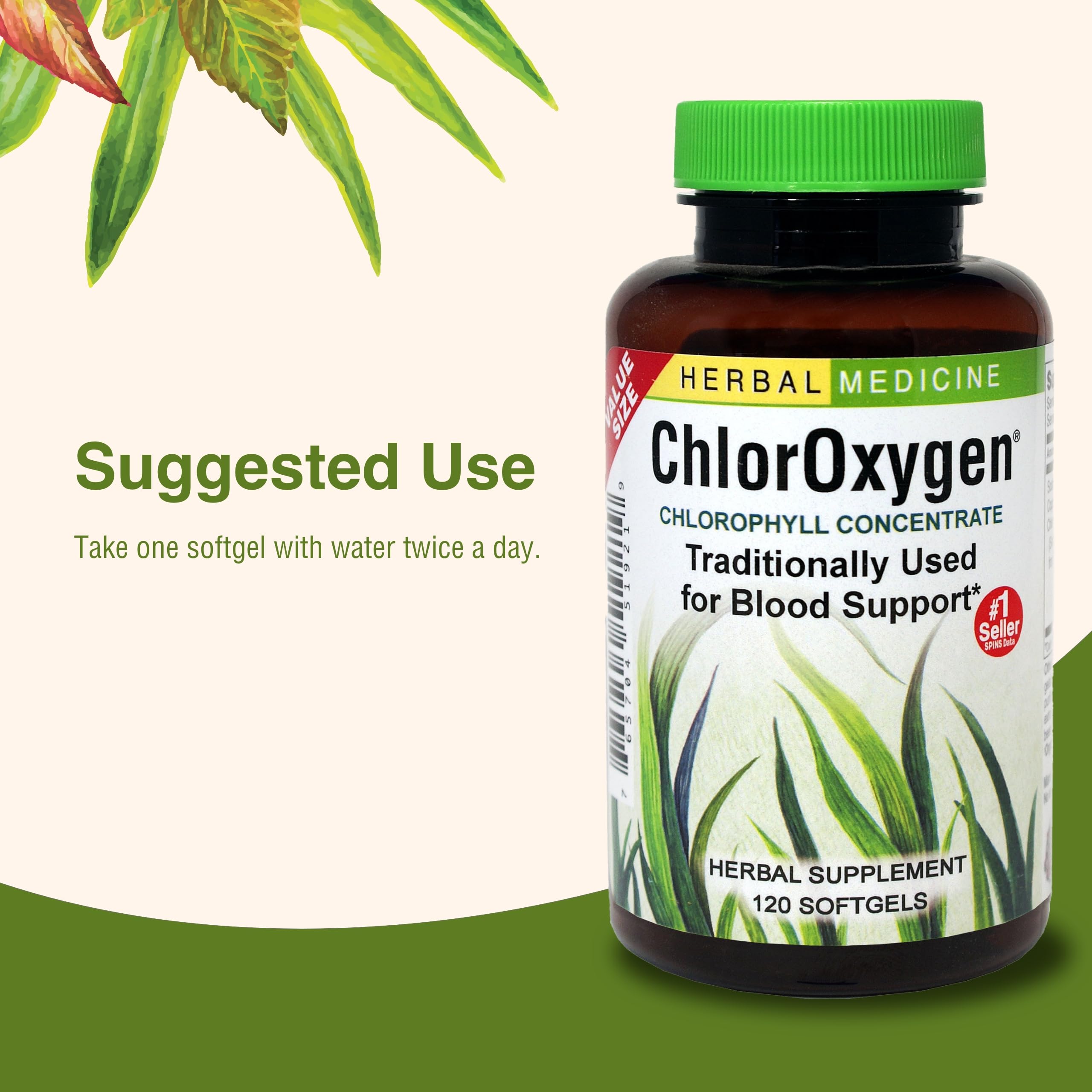 Herbs Etc. ChlorOxygen: utilisation simple pour soutenir votre routine bien-être.