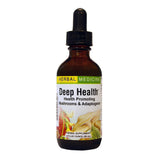Herbs, Etc. Deep Health – bouteille de gouttes pour un soutien énergétique naturel.