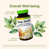 Herbs Etc. Deep Health, rhodiola plante adaptogène pour une vitalité soutenue