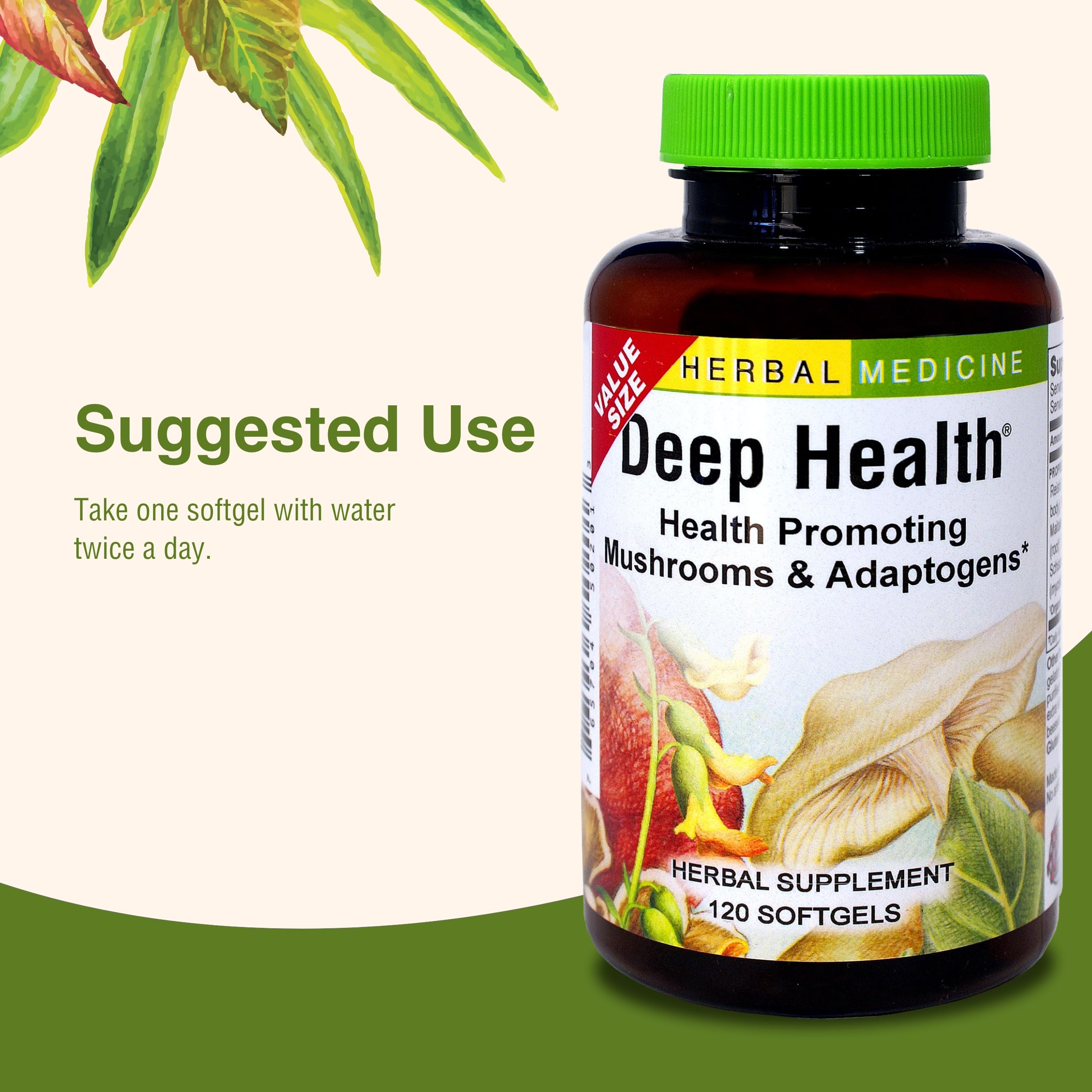 Herbs Etc. Deep Health, utilisation quotidienne simple.
