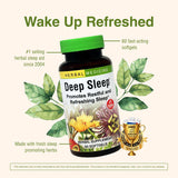 Herbs Etc. Deep Sleep: passion fleur (passiflore) présente dans la formule.