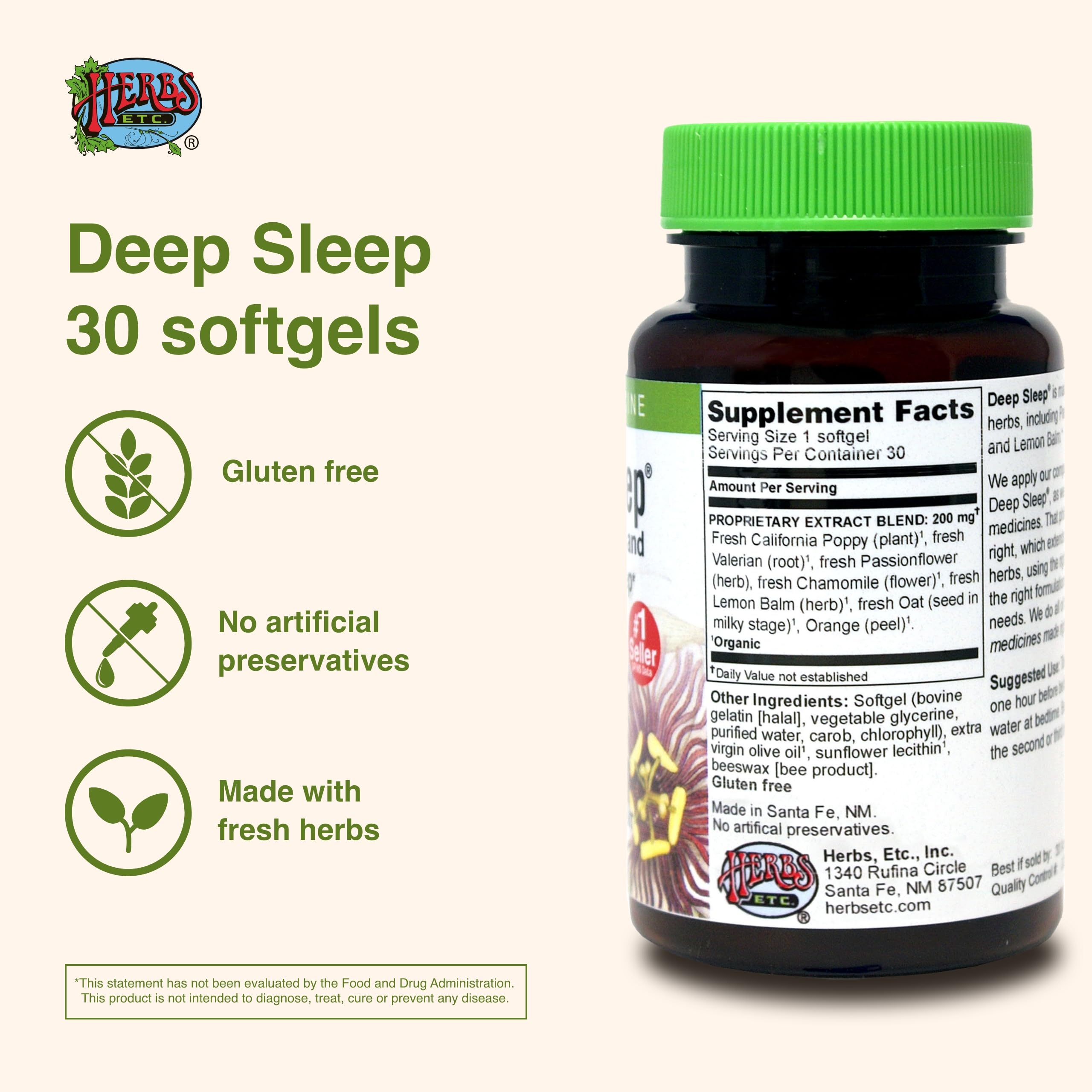 Dosage simple: une gélule avant et une au coucher, avec de l'eau.