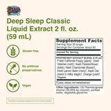 Herbs Etc. Deep Sleep étiquette claire pour utilisation nocturne