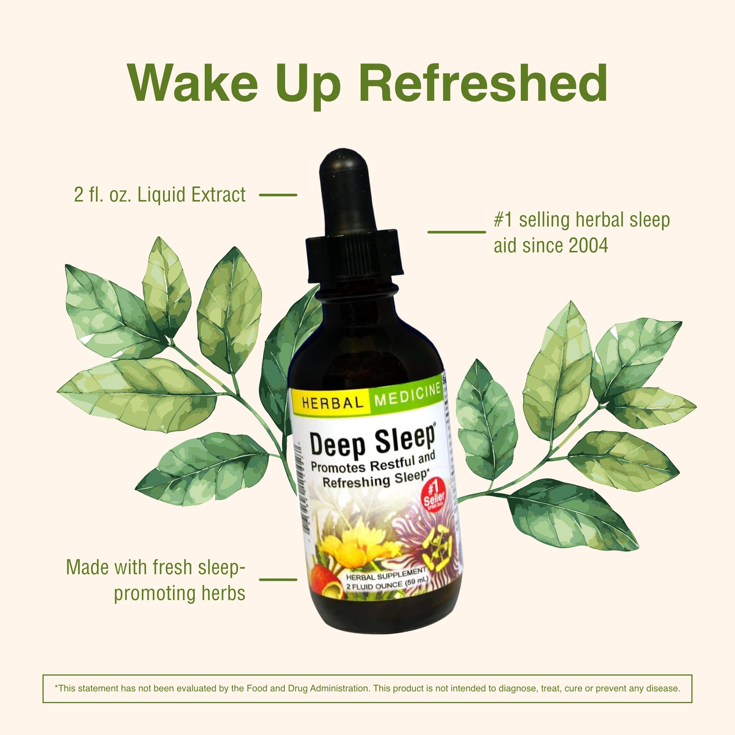 Herbs Etc. Deep Sleep formule à base de plantes professionnelle