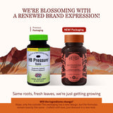 HB Pressure Tonic, emballage: etiquette clair pour l'utilisation quotidienne.