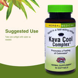 Herbs Etc. Kava Calm Complex — présentation soignée, promesse de soutien à la détente.