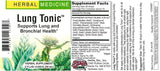 Herbs, Etc. Lung Tonic: usage quotidien facilité pour l'hygiène respiratoire