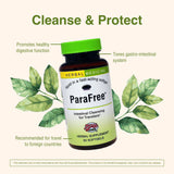 Herbs Etc. ParaFree – Dosage simple: trois prises avant repas, pratique.