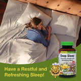 Herbs Etc. passiflore-camomille-melisse — ingrédients naturels favorisant relaxation.