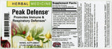 Peak Defense de Herbs, Etc. — gélules, utilisation aisée et compléments quotidiens.