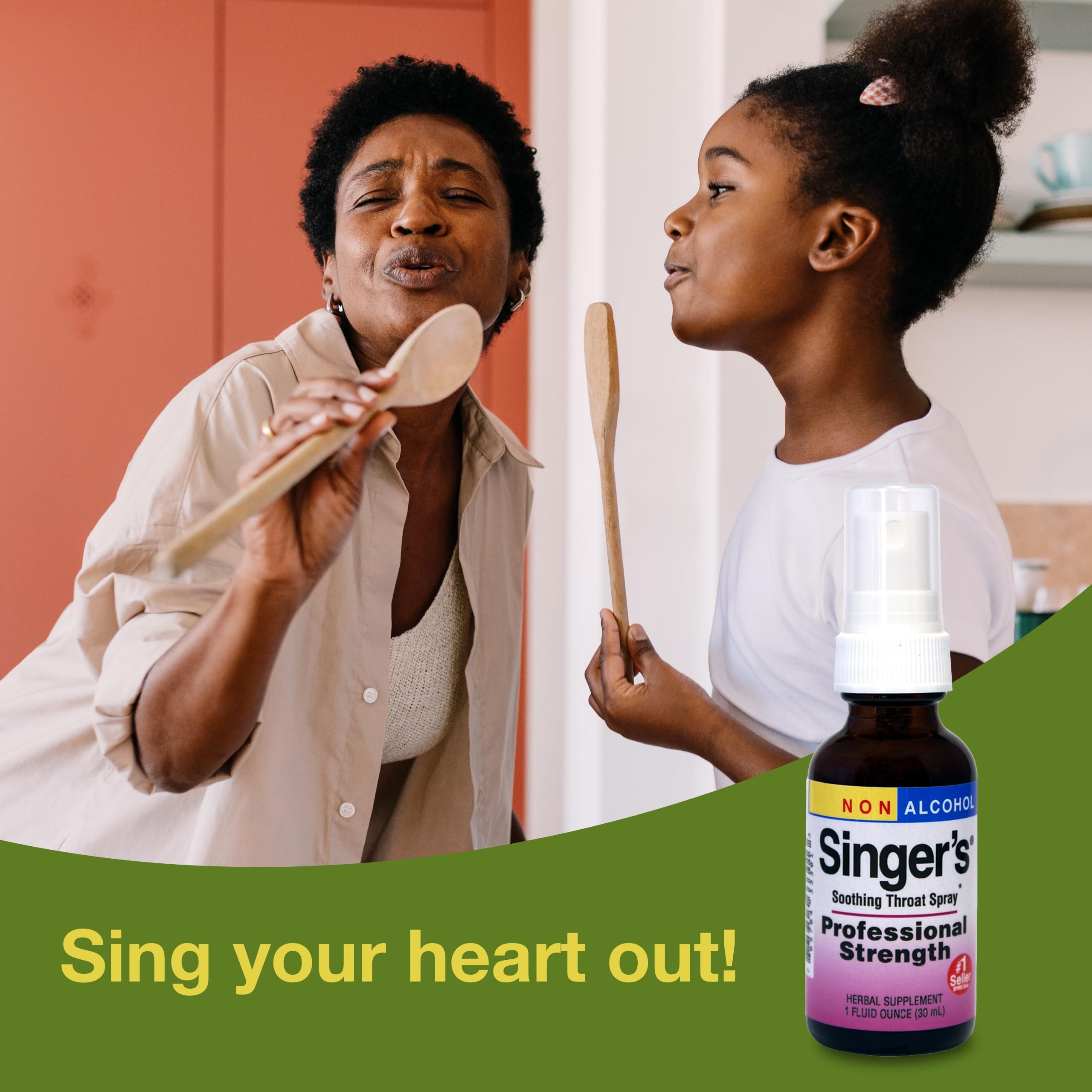 Herbs Etc. Singer's Saving Grace – Arôme naturel: parfum herbacé léger autour de la voix.