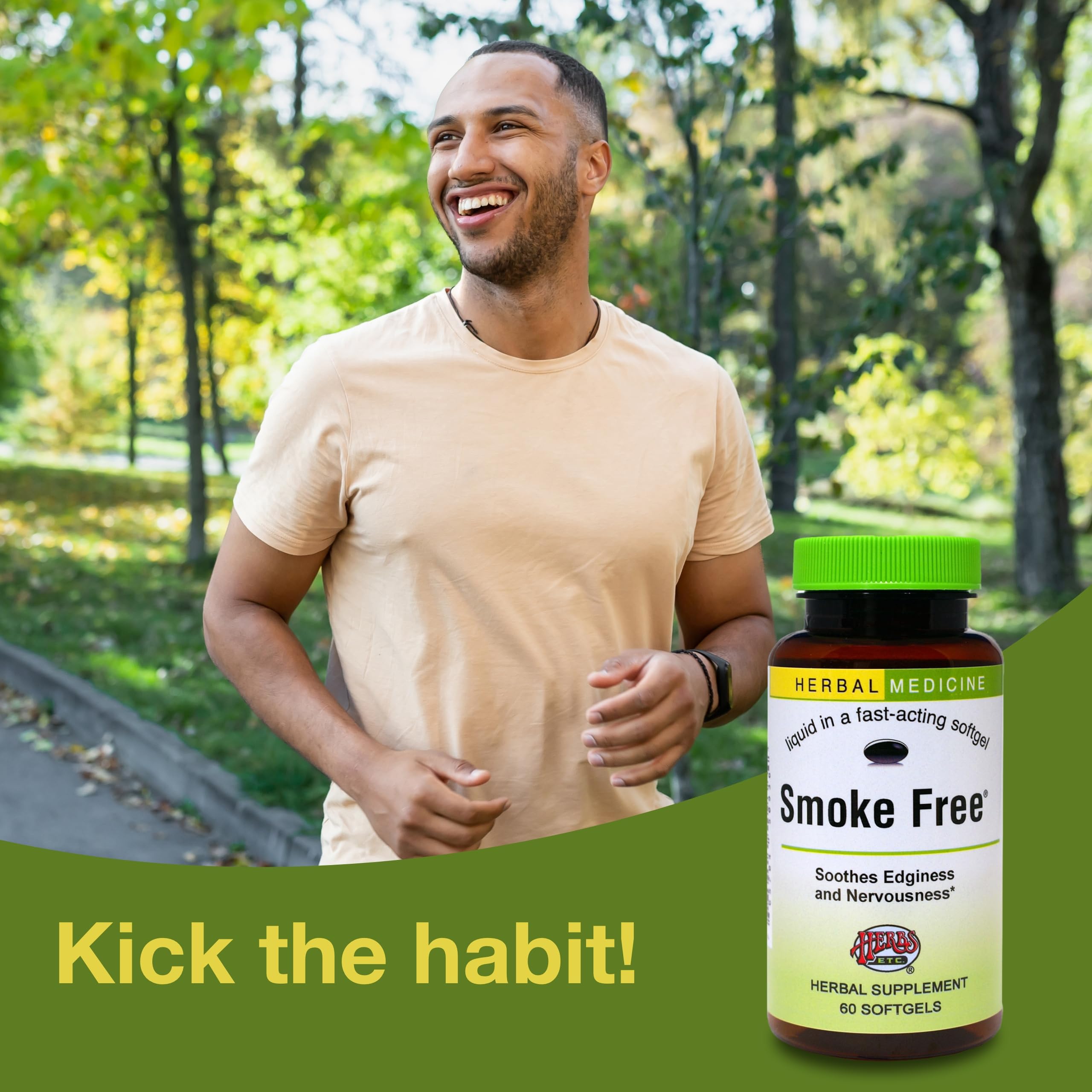 Herbs Etc. Smoke Free – close-up sur lobelie, ingrédient naturel