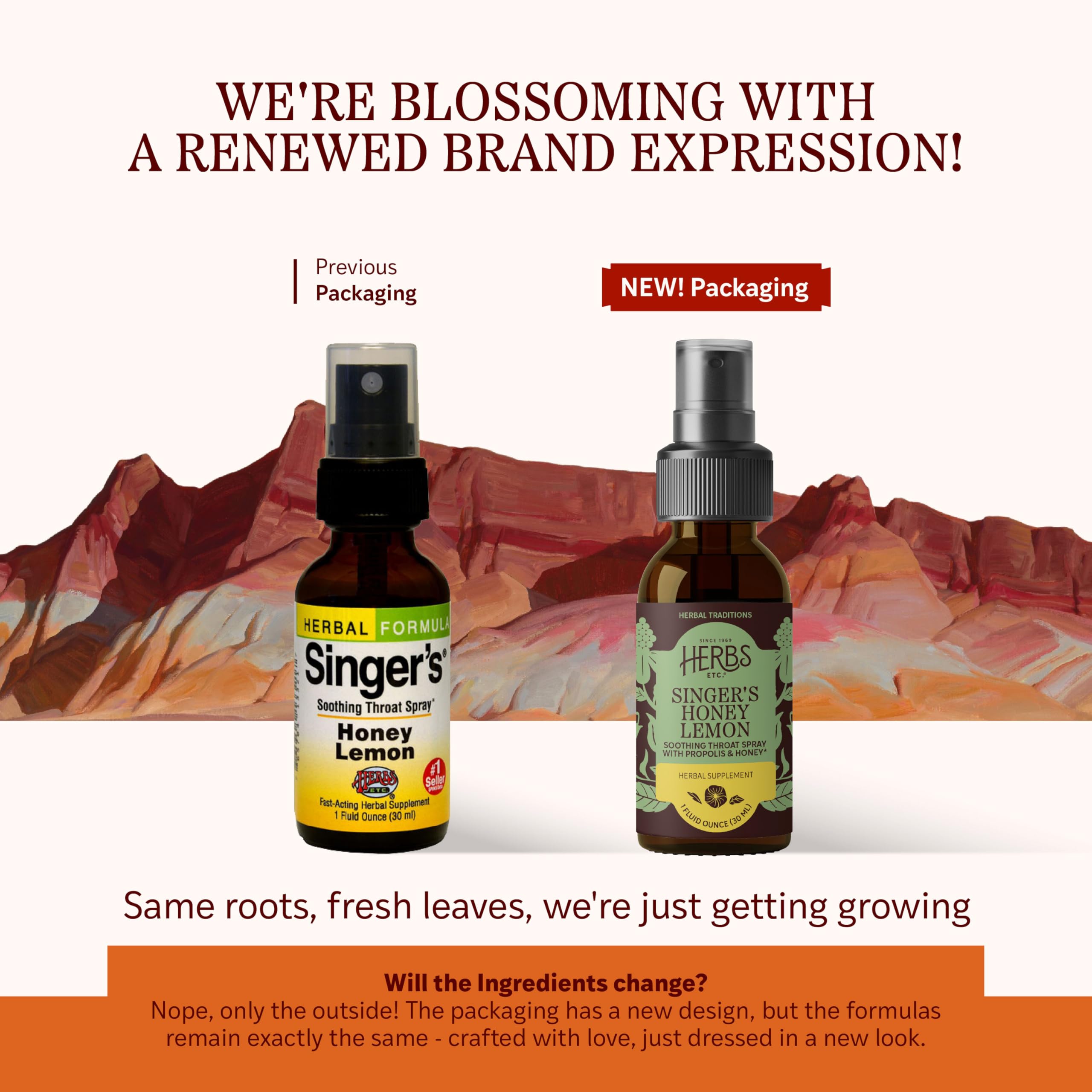 Herbs Etc. Spray pour gorge – Application pratique pour apaiser la gorge en déplacement.