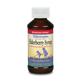 Eldertussin sirop de sureau en bouteille plastique 118 ml au goût cerise.