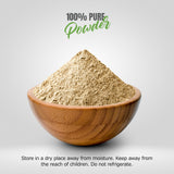 Herbsforever Brahmi étiquette indique Non-OGM et options véganes.
