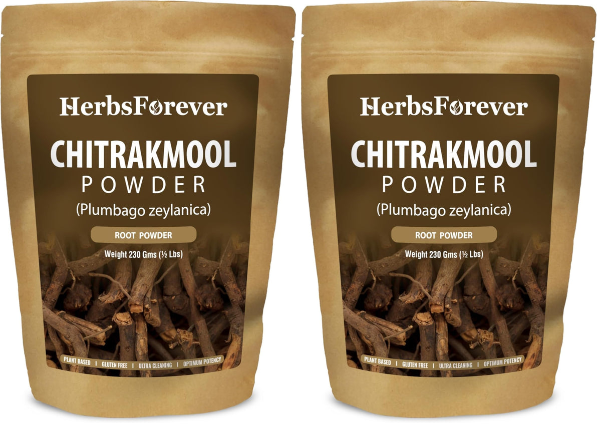 Herbsforever Chitrakmool poudre digestion: soutien potentiel du transit.