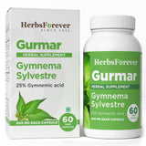 Herbsforever Gurmar Capsules, flacon élégant pour dosage pratique au quotidien