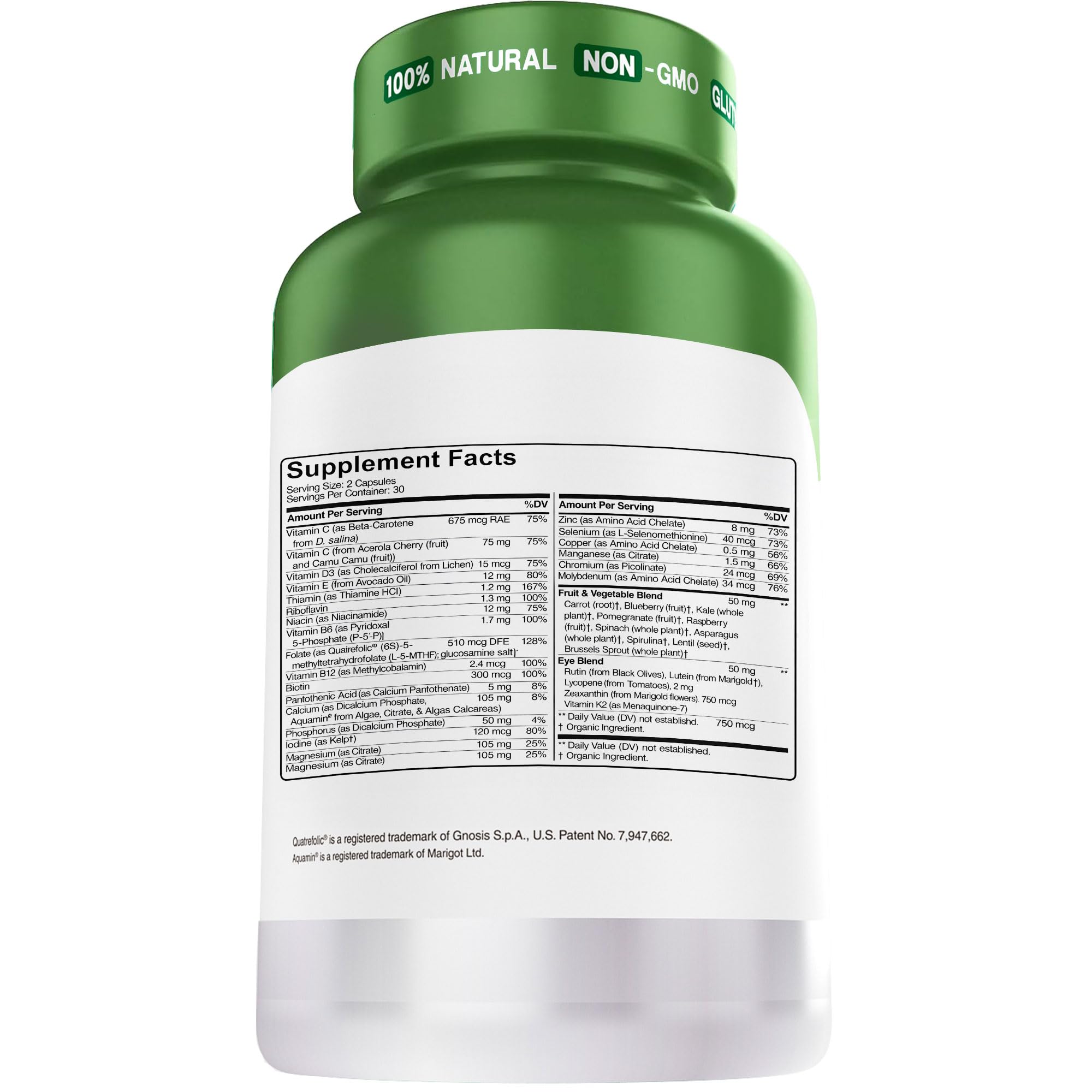 Herbtonics Mélange 62: nutriments issus de 62 superaliments.