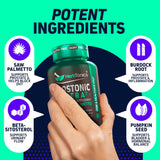 Herbtonics Prostonic Ultra – Étui et étiquette, présentation naturelle sans additifs.