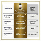 HerbX NADH – emballage de haute qualité, sans OGM.