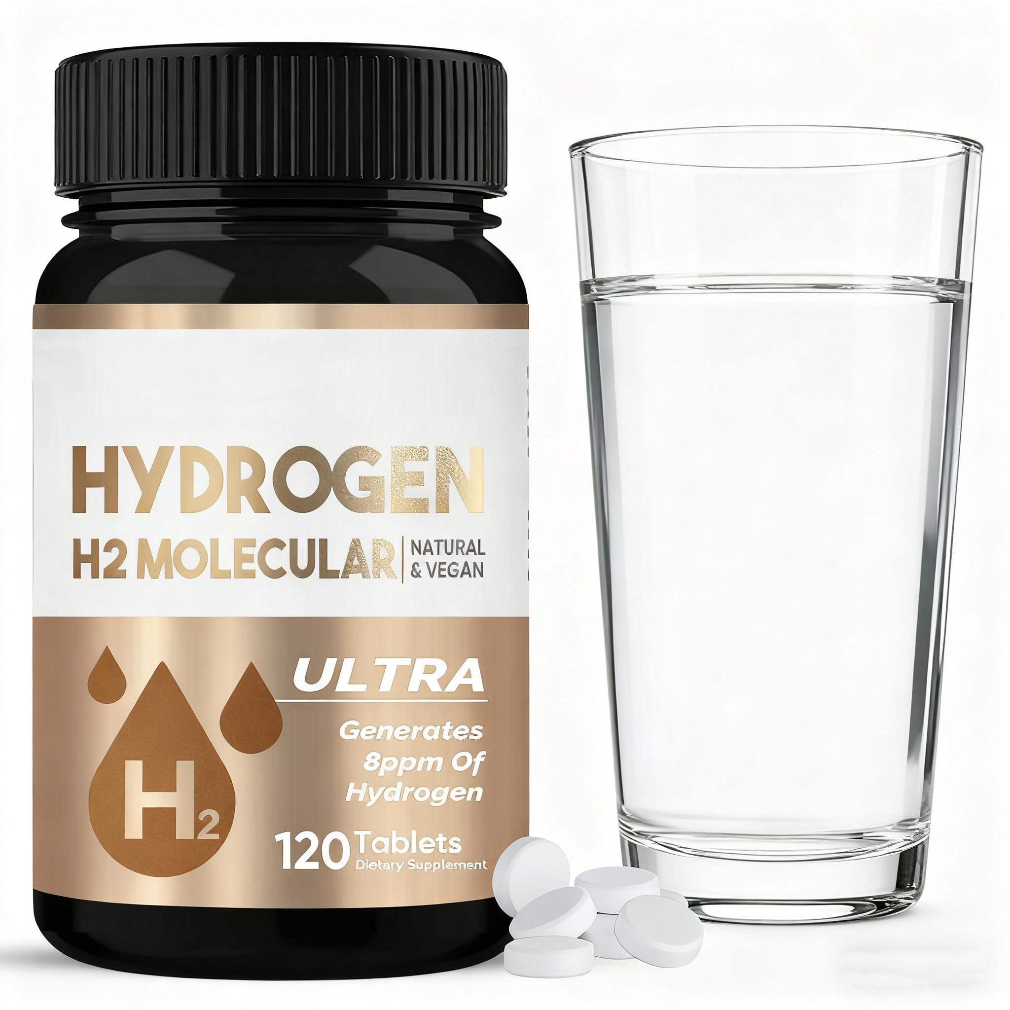 HerbX tablettes eau hydrogénée dissolution rapide pour une hydratation rafraîchissante.
