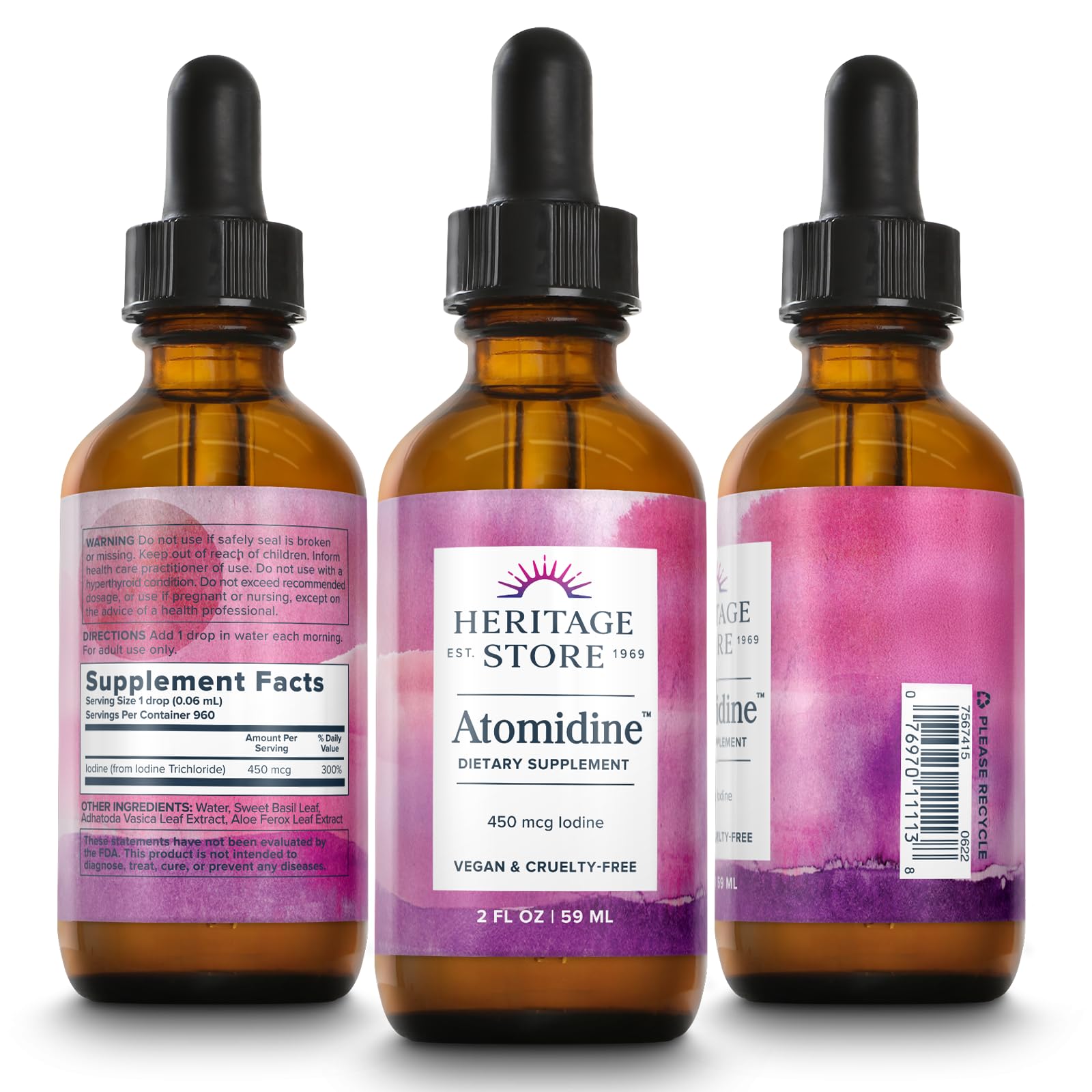 Pipette doseuse Heritage Store Atomidine pour dosage fiable