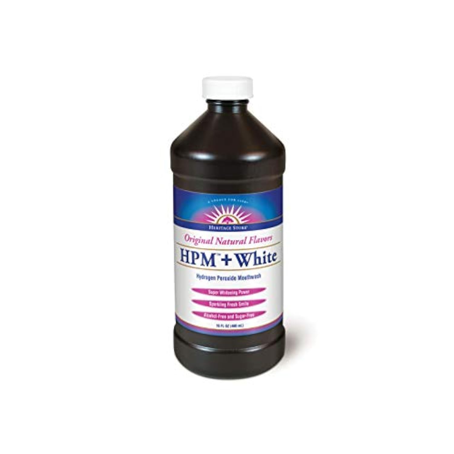 Heritage Store rinçage buccal HPM, gargarisme rafraîchissant pour haleine fraîche.