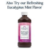 Emballage simple du rince-bouche Heritage Store, ingrédients simples et sans additifs superflus.