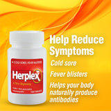 Herplex Premium Tablettes relief rapide illustrant le potentiel d'atténuation des symptômes