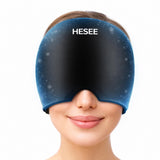 HESEE casque-relief migraine avec rafraîchissement et détente.