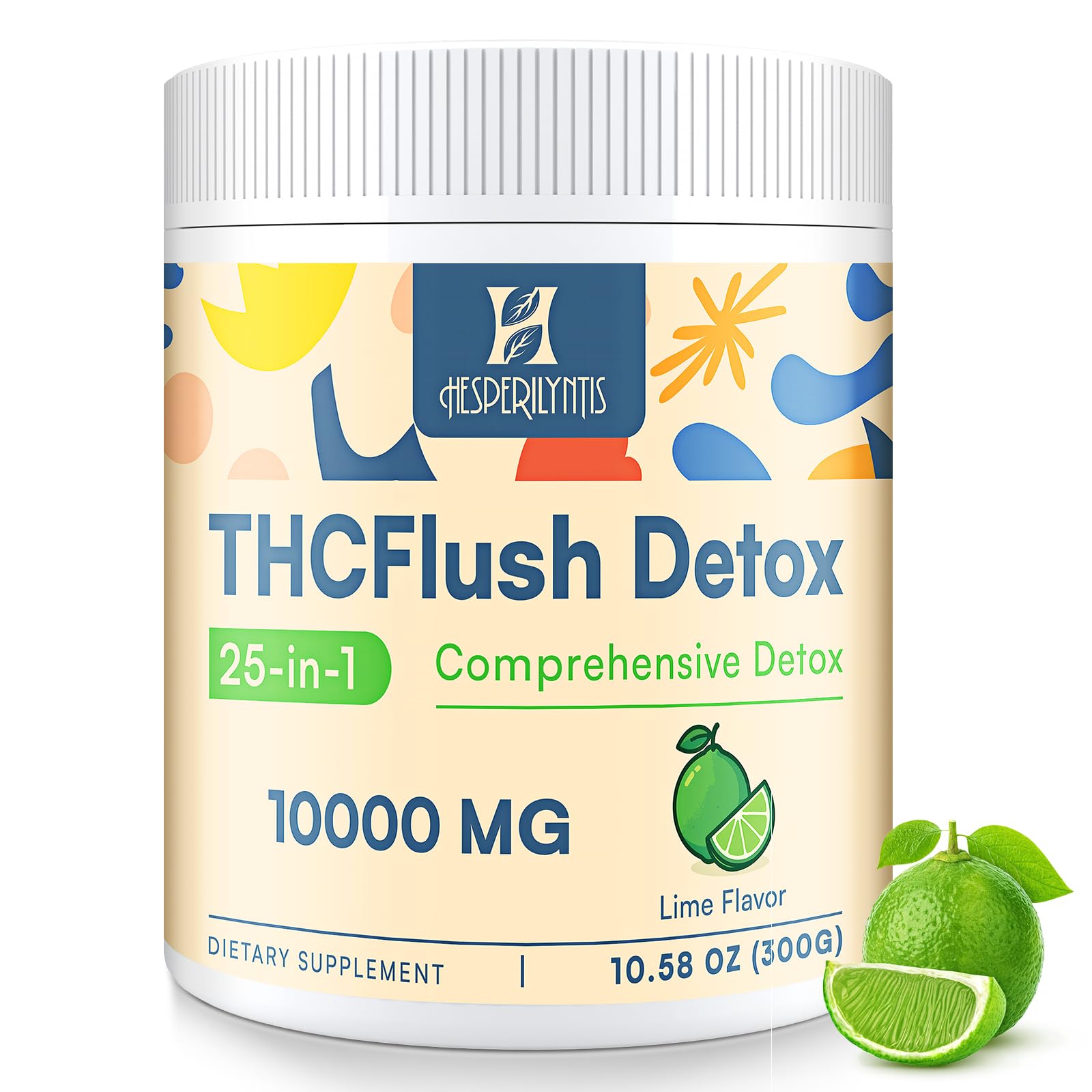 Hesperilyntis Détox Poudre Lime : bouteille prête à mélanger pour votre routine bien-être