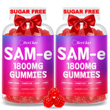 HevChay SAM-e Gummies en bouteille, pratique pour rester concentré et équilibré.